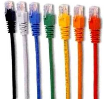 UTP patch kabel  1m  2xRJ-45  přímý zelený   