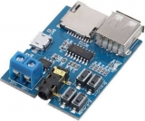 Modul přehrávače MP3/slot SD + zesilovač 3W   